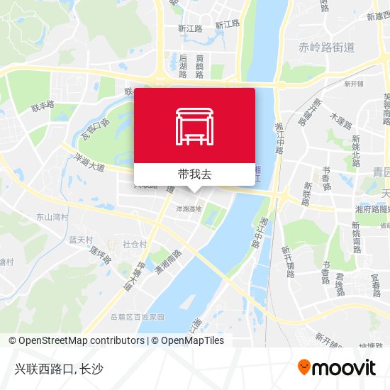 兴联西路口地图