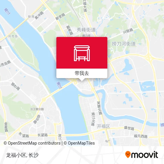 龙福小区地图