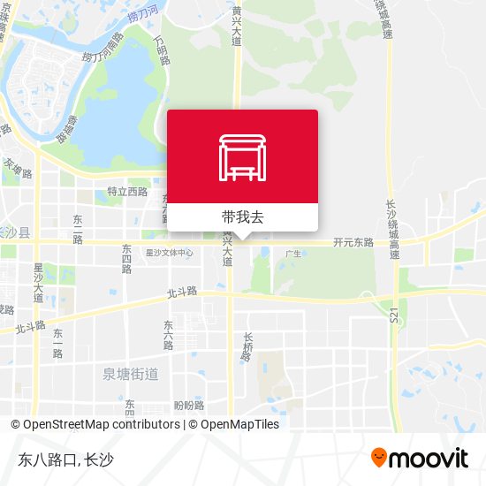 东八路口地图