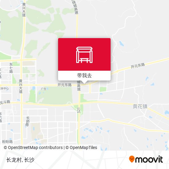 长龙村地图