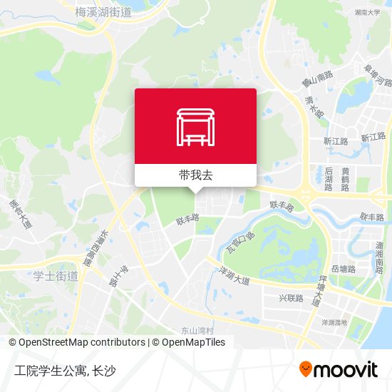 工院学生公寓地图