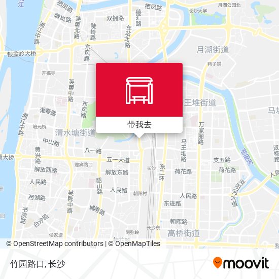 竹园路口地图