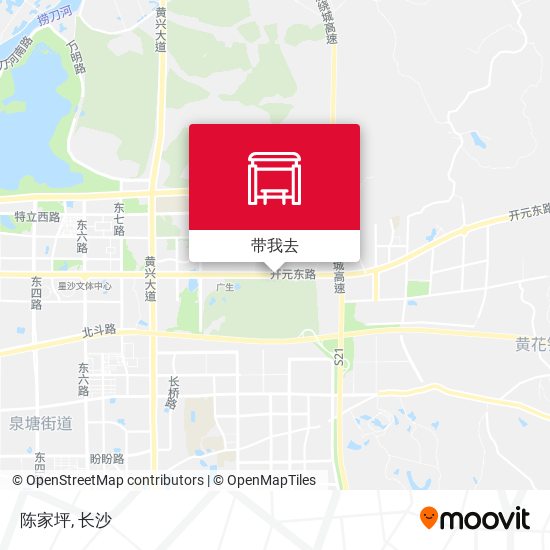 陈家坪地图