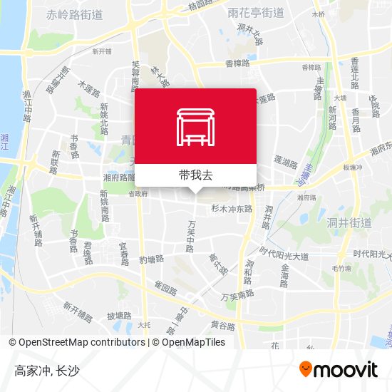 高家冲地图