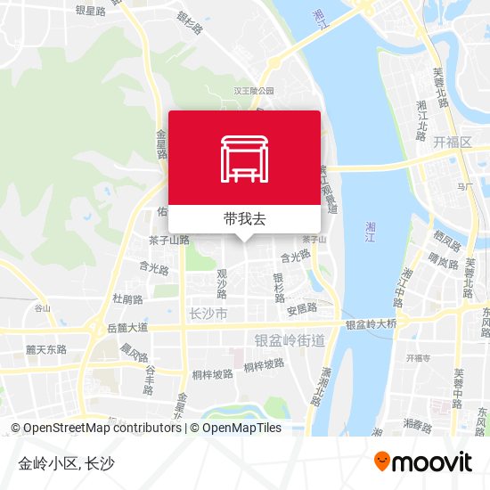 金岭小区地图