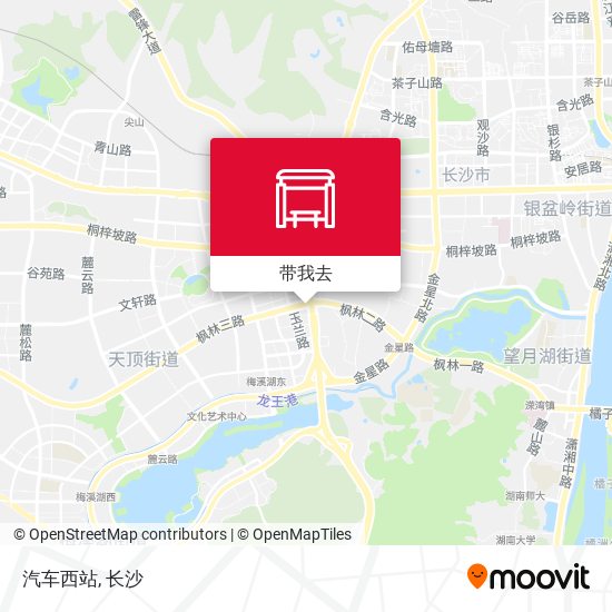 汽车西站地图