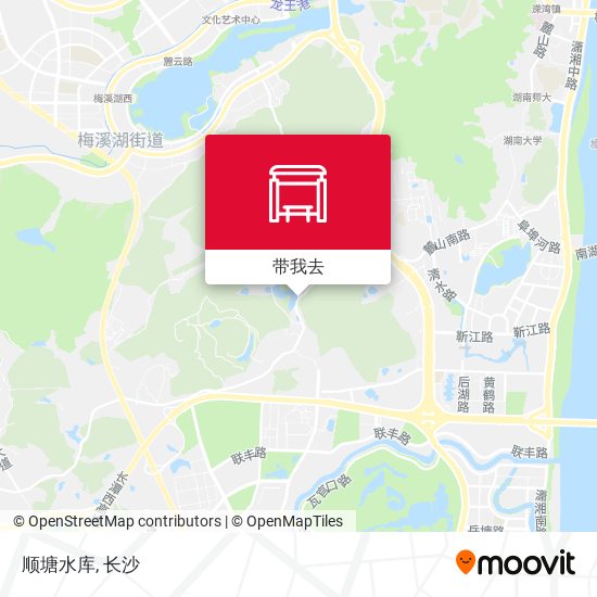 顺塘水库地图