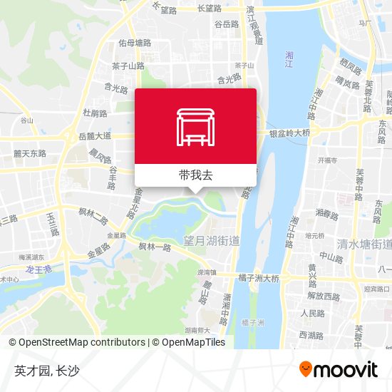 英才园地图