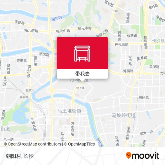 朝阳村地图