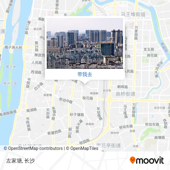 左家塘地图
