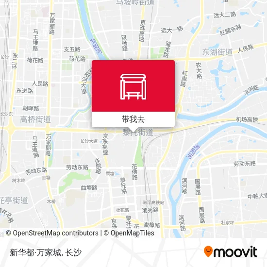新华都·万家城地图