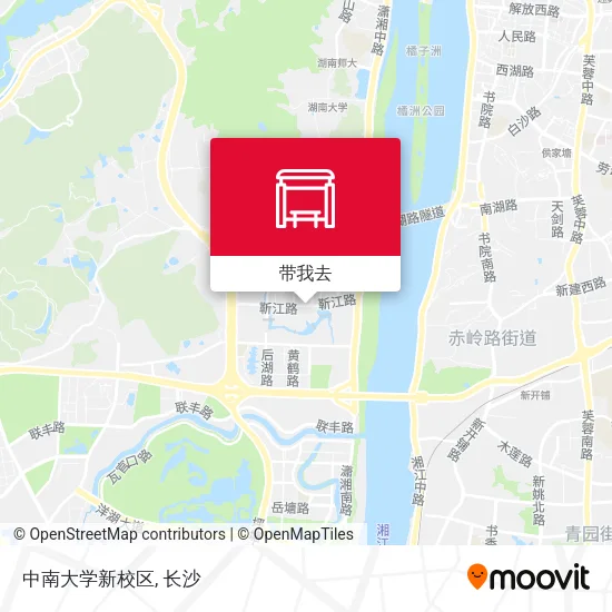 中南大学新校区地图