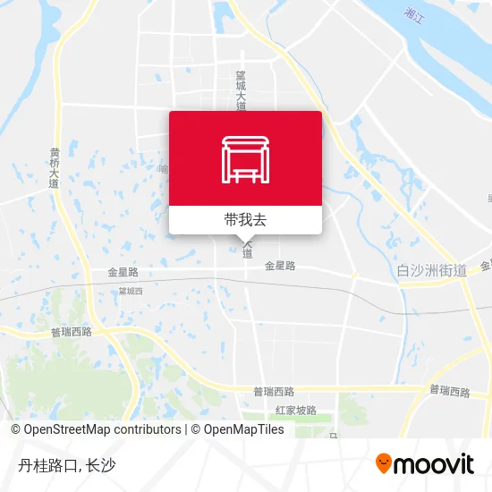 丹桂路口地图