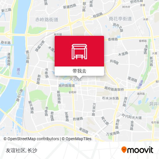 友谊社区地图