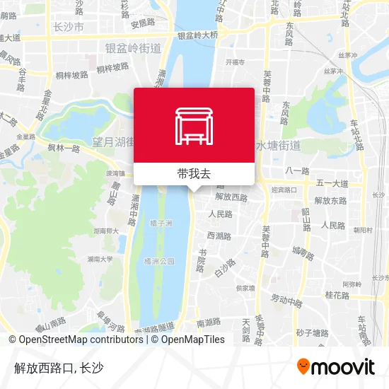 解放西路口地图