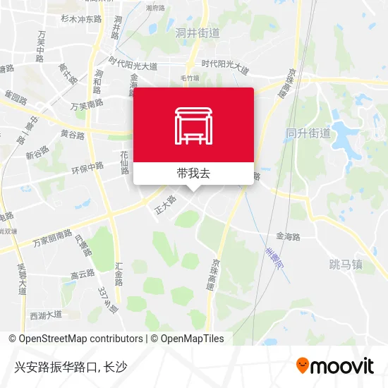 兴安路振华路口地图