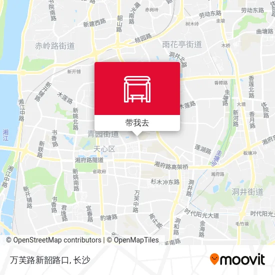 万芙路新韶路口地图