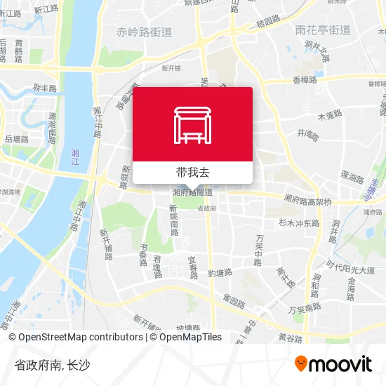 省政府南地图