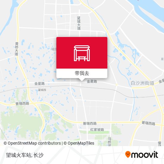 望城火车站地图