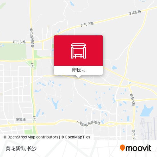 黄花新街地图