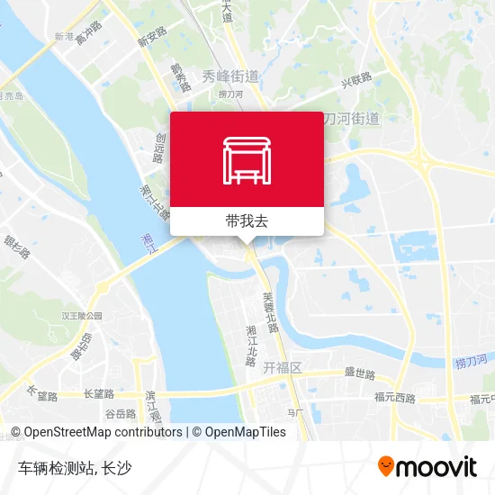 车辆检测站地图
