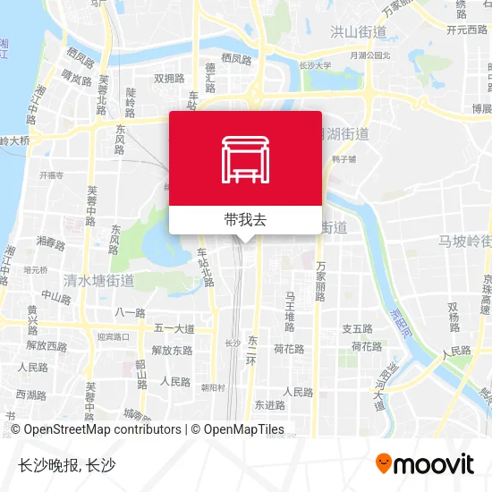 长沙晚报地图