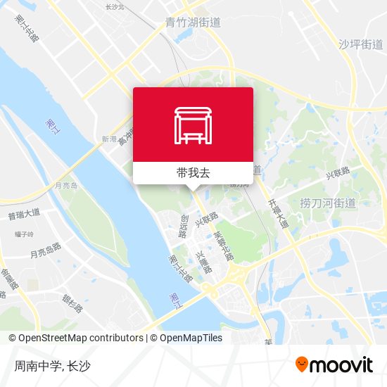 周南中学地图