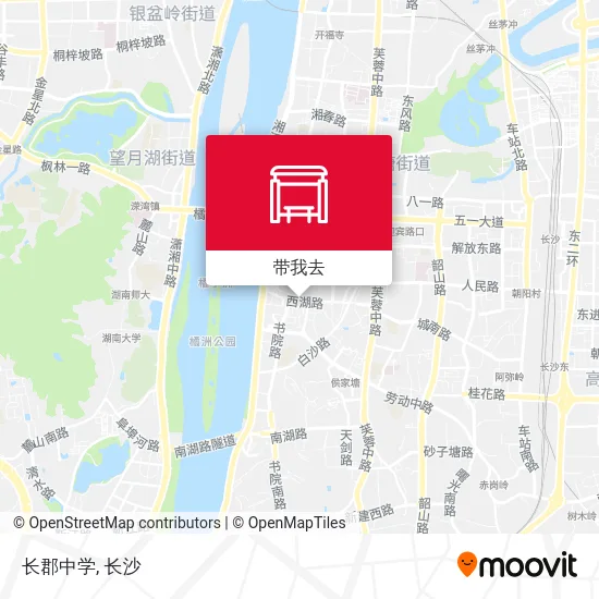 长郡中学地图