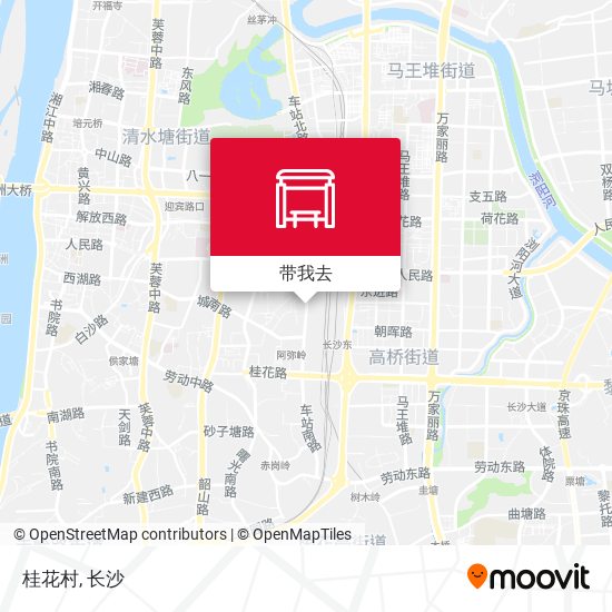 桂花村地图