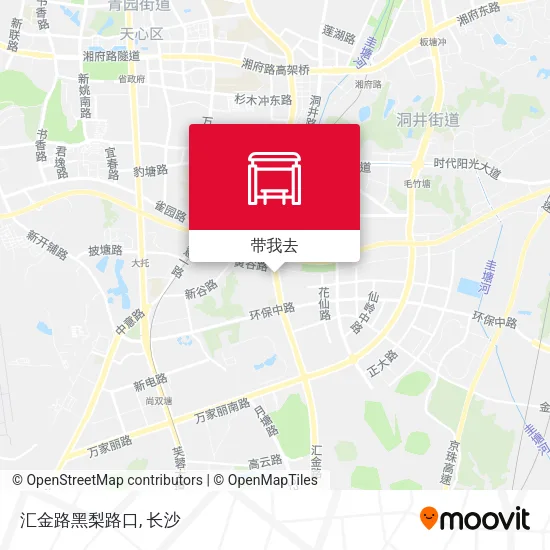 汇金路黑梨路口地图