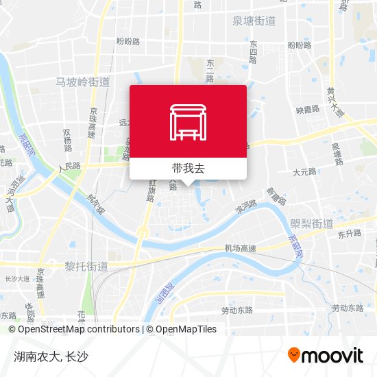 湖南农大地图