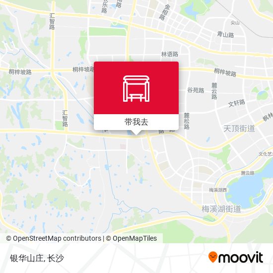 银华山庄地图