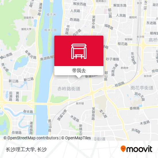 长沙理工大学地图
