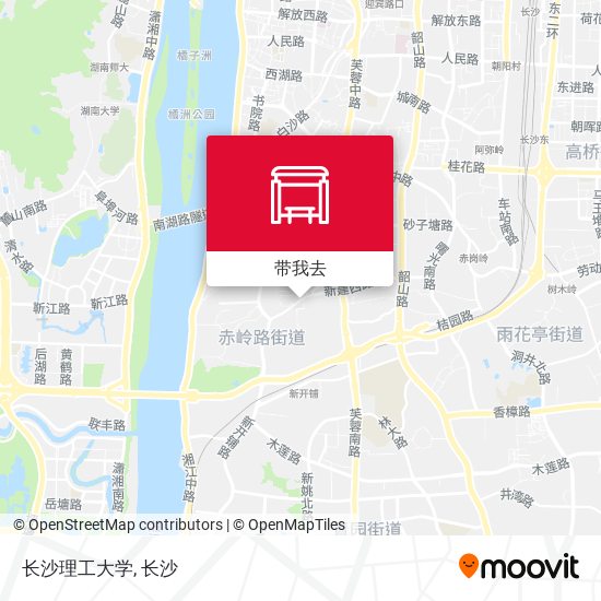 长沙理工大学地图