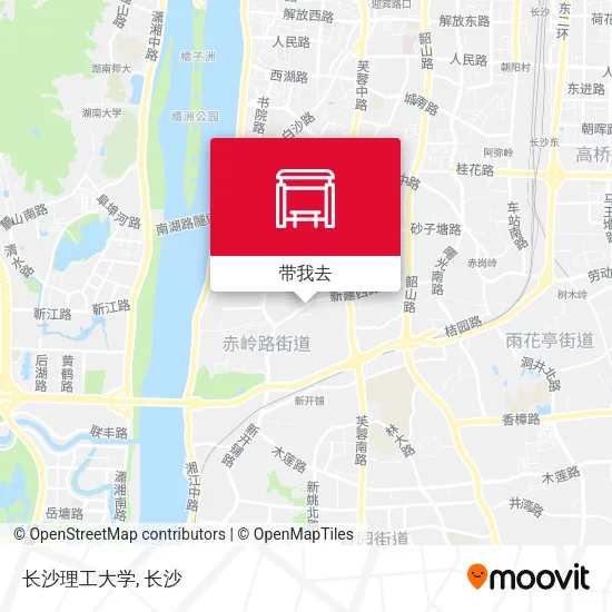 长沙理工大学地图