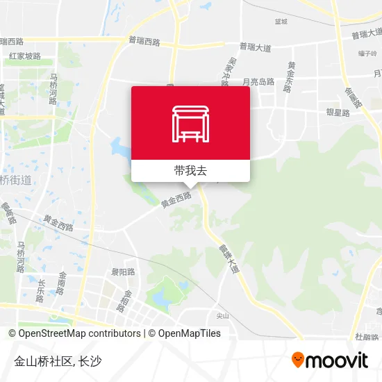 金山桥社区地图