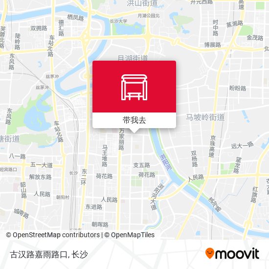 古汉路嘉雨路口地图