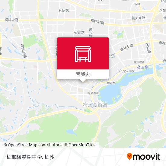 长郡梅溪湖中学地图