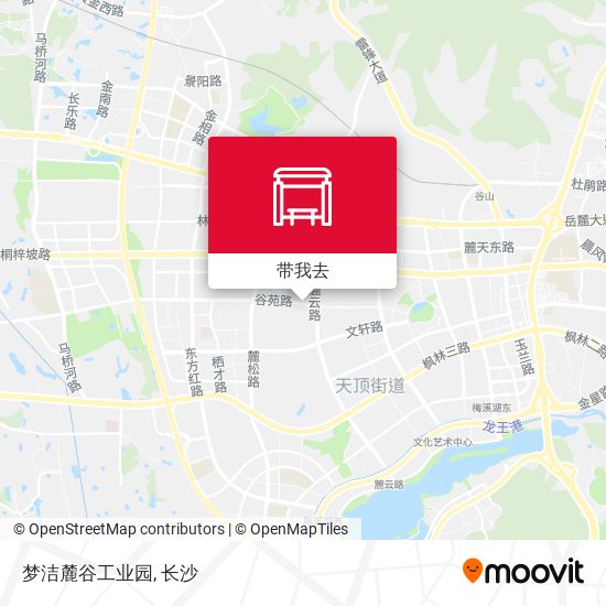 梦洁麓谷工业园地图