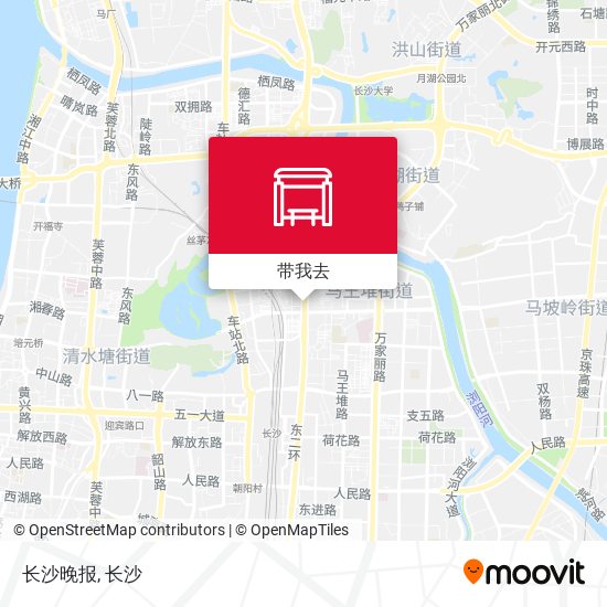 长沙晚报地图