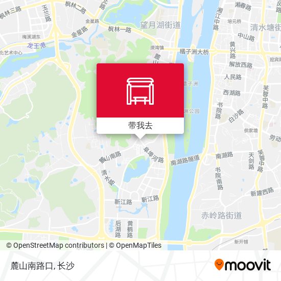 麓山南路口地图