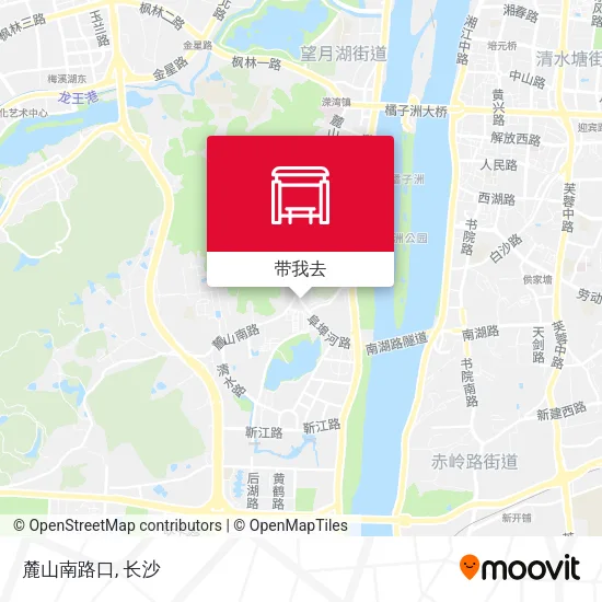 麓山南路口地图