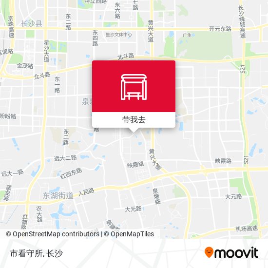 市看守所地图