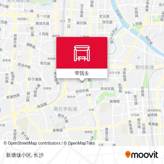 新塘垅小区地图