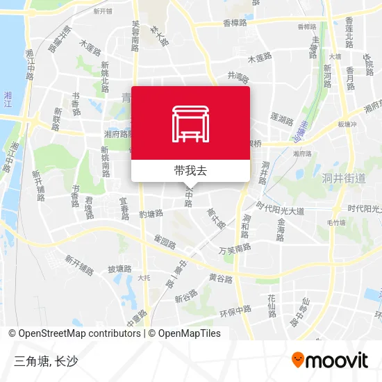 三角塘地图