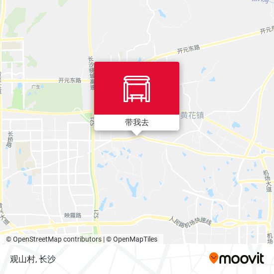 观山村地图
