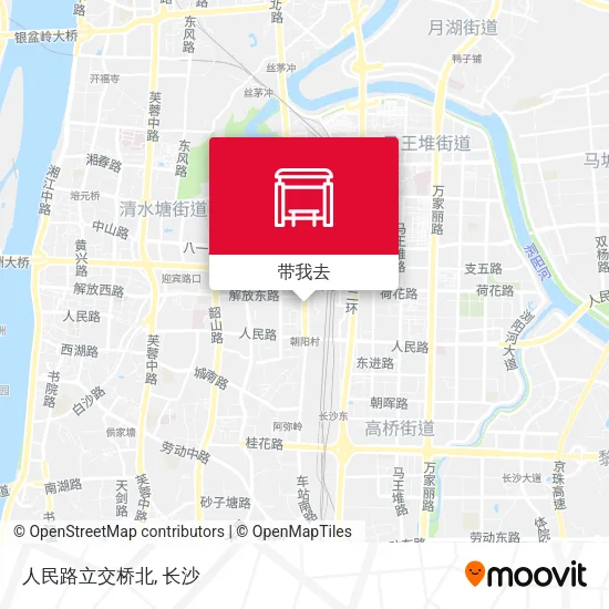 人民路立交桥北地图