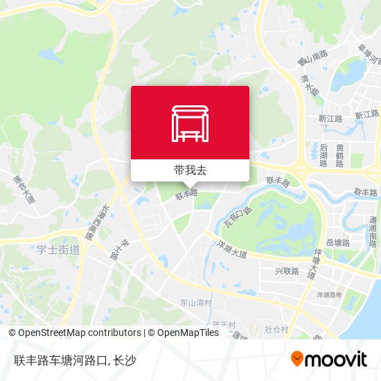 联丰路车塘河路口地图