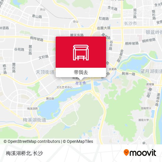 梅溪湖桥北地图