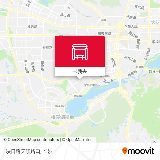 映日路天顶路口地图